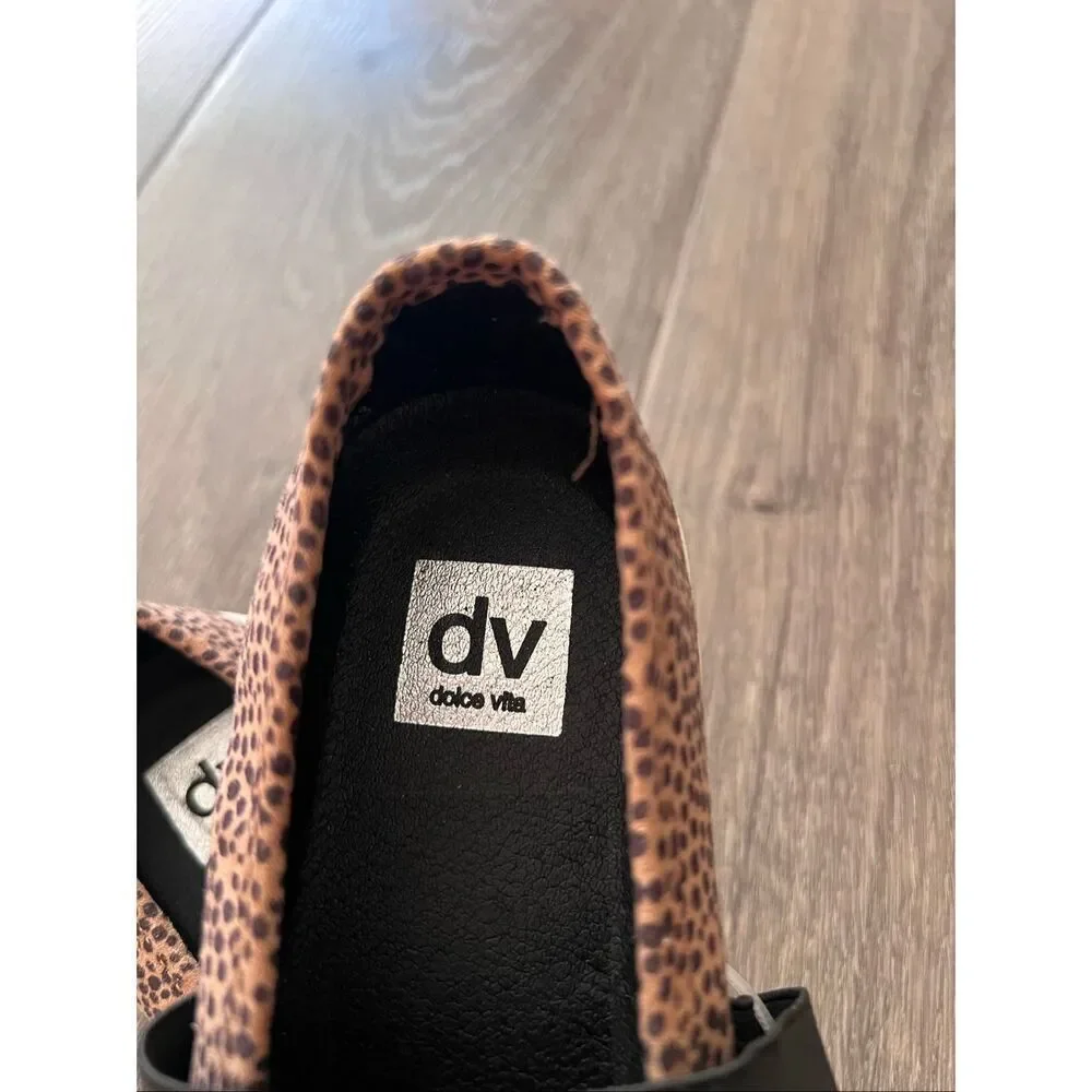 DV by Dolce Vita Dress Shoes with Leopard Print size